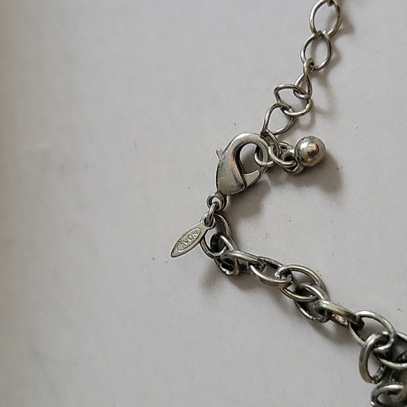 Elegant Avon Vintage Brown, green and Gold Beaded statement Necklace - Picture 2 of 4